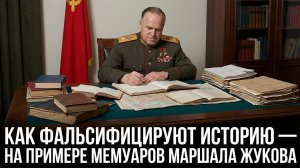 Как фальсифицируют историю — на примере мемуаров маршала Жукова