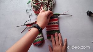 СП Носочная коробочка-5 с Еленой Велиной / ДЕКАБРЬ / 1 пара