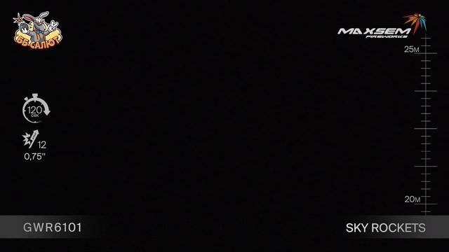 Ракеты GWR6101 Ассорти / SKY ROCKETS