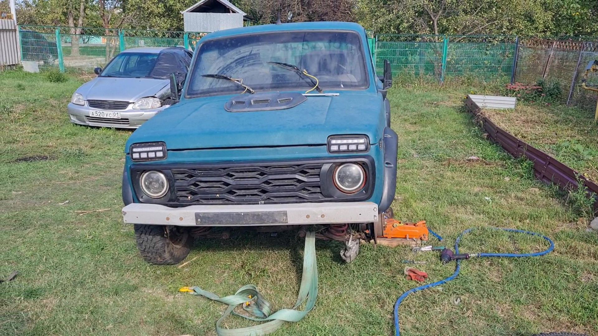 Нива порвали трансмйссию ! смотреть онлайн