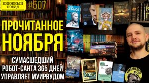 📚🚂 ПРОЧИТАННОЕ НОЯБРЯ: Сумасшедший робот-Санта 365 дней управляет Муирвудом