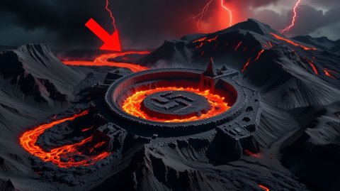 Археологи нашли в горах Антарктиды немецкую базу, только взгляните на масштабы