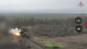 Боевая работа расчета ТОС-2 «Тосочка» ГрВ «Центр»