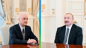 Ильхам Алиев принял руководителя американской компании по производству сельхозтехники Чабу Лейко