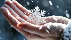 Красивая танцевальная песня Снежинки на ладонях твоих