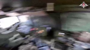 Боевая работа расчета «Ураган» ГрВ «Запад»