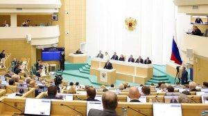 С.Лавров на «правительственном часе» в Совете Федерации Федерального Собрания Российской Федерации