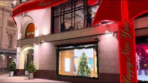 🎄Москва новогодняя ночь - праздничная прогулка по огням столицы✨🌙