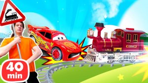 Молния Маквин: Аварии и Приключения в Городе! 🌟🚗💥