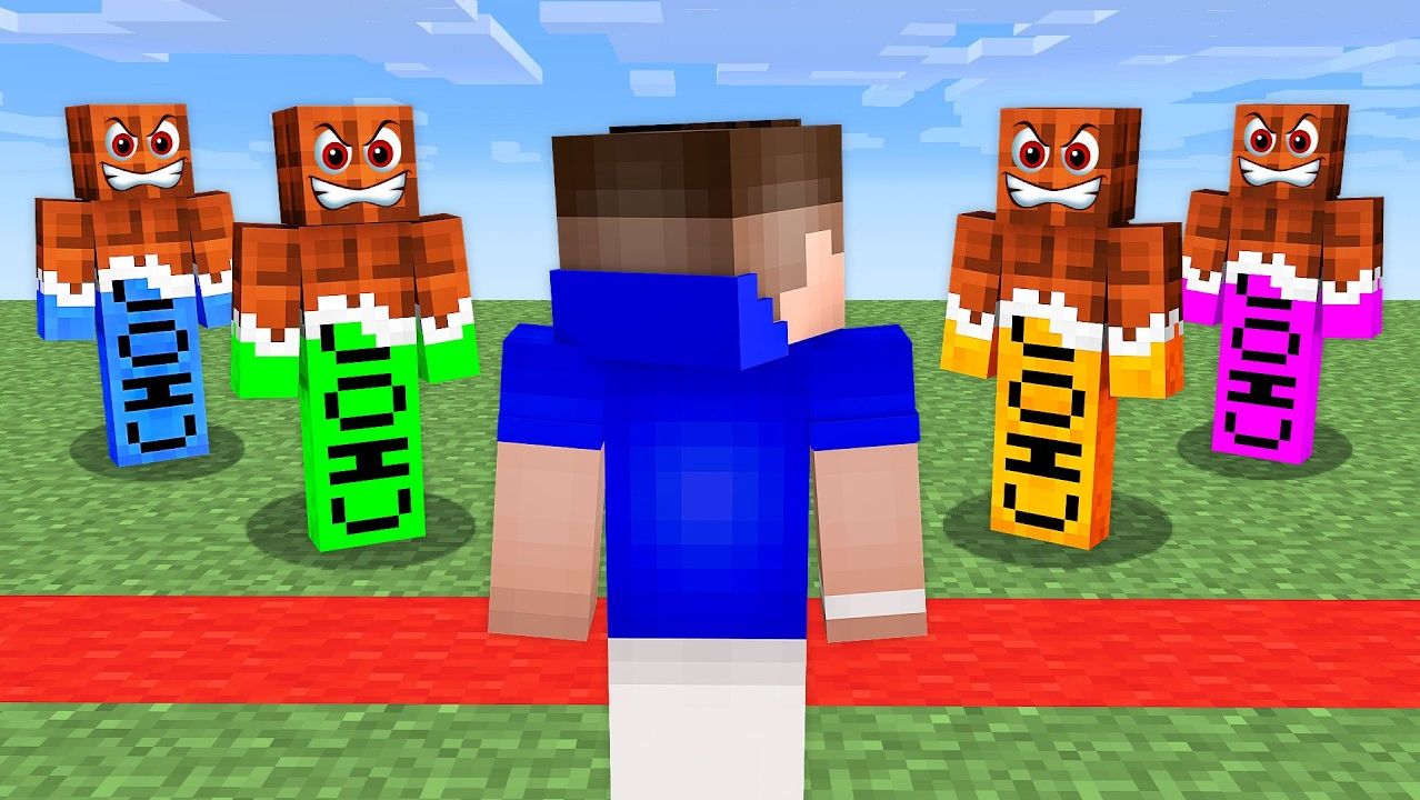 😱  МОЙ ДРУГ РАЗДЕЛИЛ МИР на 2 ЧАСТИ!🚫 НЕЛЬЗЯ ПЕРЕХОДИТЬ ЛИНИЮ В МАЙНКРАФТ!