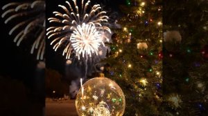 Футаж. Новый год. Салют.