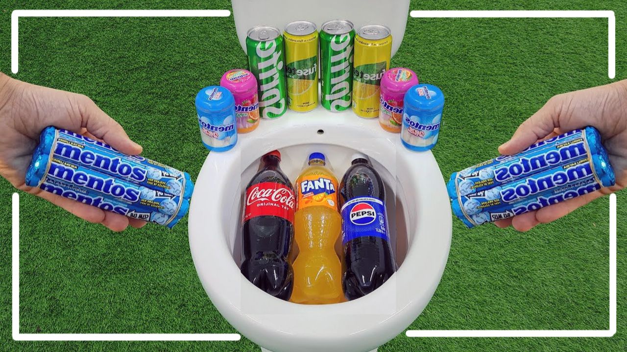 Мультики для детей. Эксперемент: Скибиди Туалет против Сладких газировок. Мультики для малышей