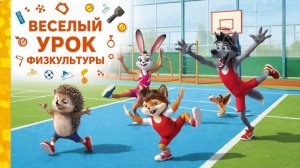 Мультфильм для детей. Весёлый урок физкультуры