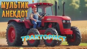 Мультик Анекдот тракторист #анекдоты #смешно #прикол #оченьсмешно #шутка