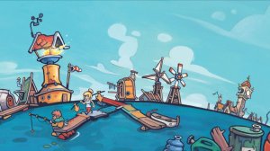 Ночной чил на острове в Flotsam!