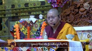 Линг Ринпоче даровал учения в монастыре Сера Дже
