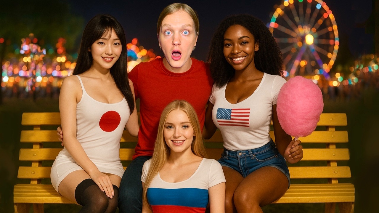 Кто легче согласится пойти на свидание: АМЕРИКАНКА, ЯПОНКА или РУССКАЯ? смотреть онлайн