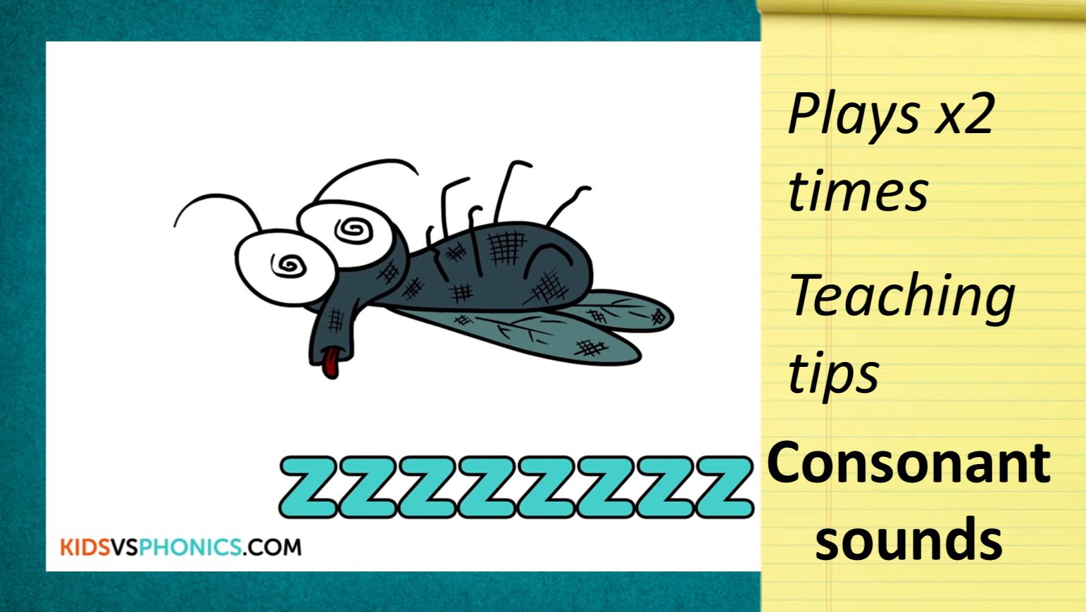 Kids vs Phonics z + teaching tips || Set 2: consonant sounds