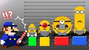 👮♂️🚨Побег и тюрьмы! Миньоны объединились с Марио?