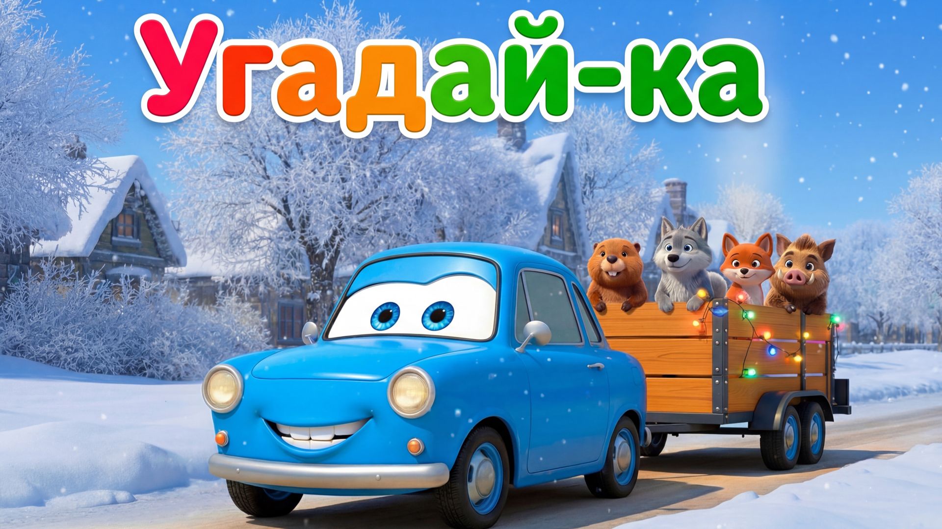 Запорожец-Угадайка | Весёлый клип со зверятами! смотреть онлайн