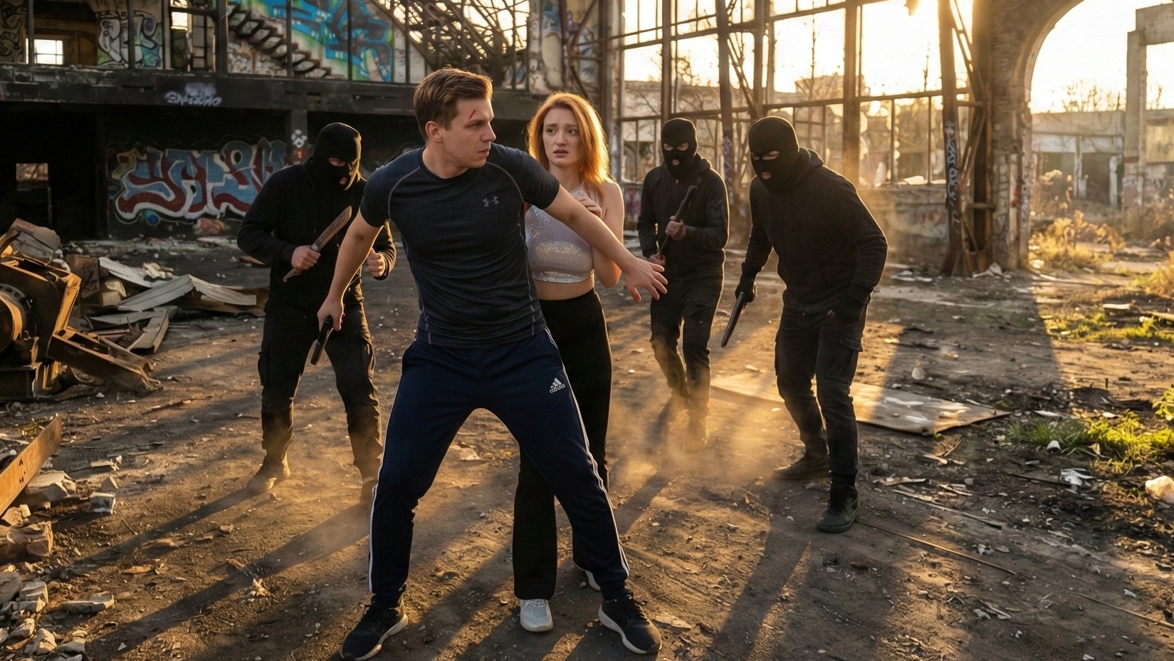 Поймал БАНДУ ШКОЛЬНИКОВ МАРОДЁРОВ НА ЗАБРОШКЕ