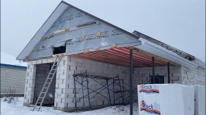 ПРОДОЛЖАЕМ СТРОИТЕЛЬСТВО 🏗️ ДОМА 🏘️ С ИНТЕРЕСНОЙ ПЛАНИРОВКОЙ 👷♂️