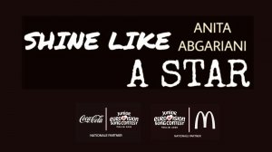 Anita Abgariani - Shine Like a Star naar Coca-Cola & McDonald's