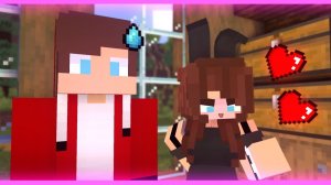 Сестра Джей Джей превратилась в кролика？! - Анимация для Майнкрафта