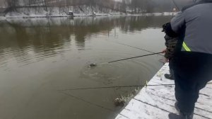 Основной водоём,на резину