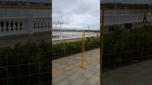 Сегодня погодная сводка с моря совмещена с обзором строительства ТЦ Винный город