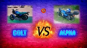 Купил мопед Colt. Детальное сравнение с альфой