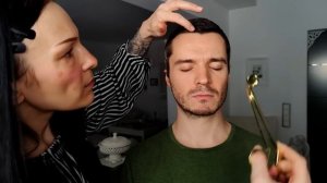 ASMR Facial Hair Removal & Grooming