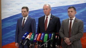 Брифинг депутатов фракции КПРФ в Госдуме (10.12.2025)