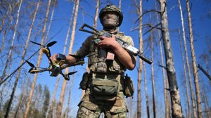 Работа FPV-дронов в Запорожской области. Лучшее видео из зоны СВО