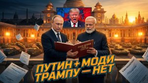 🤝🌍 Джон Хелмер | Новая ось: Москва-Дели. Почему Путин и Моди больше не боятся санкций и угроз США