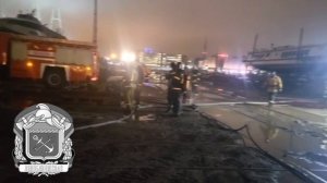 Пожар на прогулочном катере