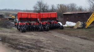 Сеялка СКП-3 на лапе