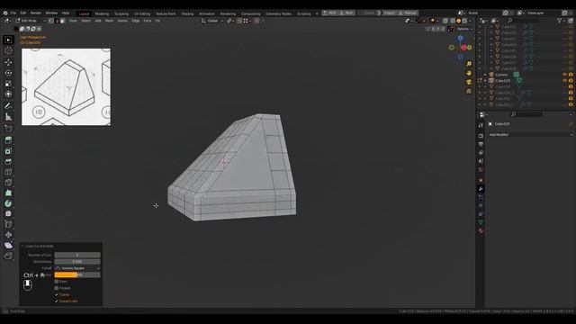 Моделирование под Subdivision Surface #10