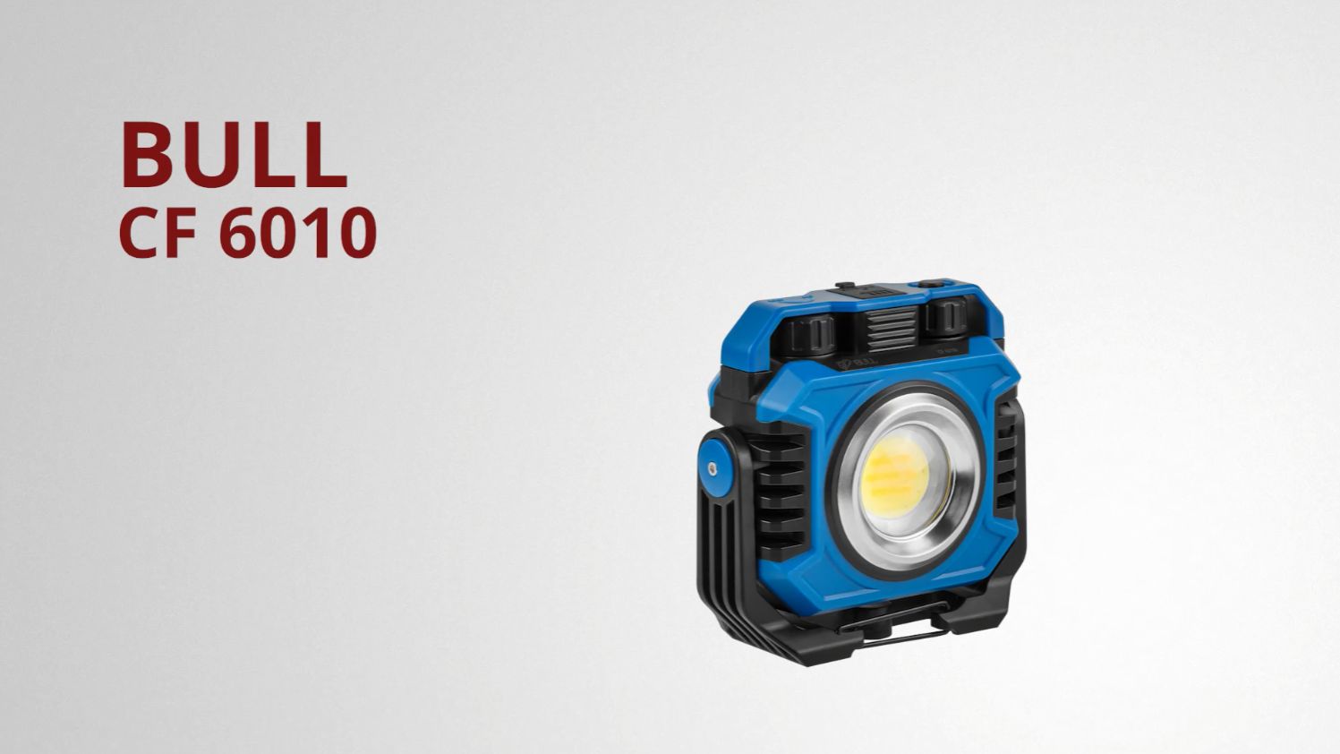 Фонарь светодиодный аккумуляторный BULL CF 6010 смотреть онлайн