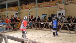 02.11.2025 - Путешествие в прошлое - Россия/Казань. Полуторный меч. Женщины. Бой 1