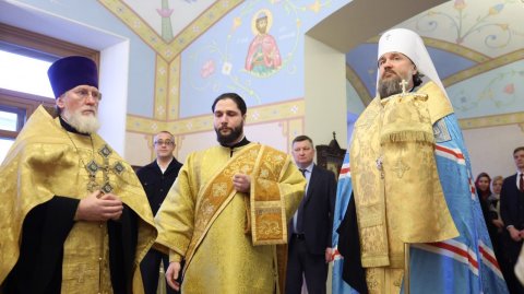 10.12.2025. В столице впервые зазвонили колокола восстановленного недавно храма при Мосгордуме