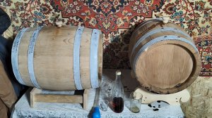 Неудача. Дегустация пшенички из бочки. Бочка из шелковицы. Вторая заливка. Выдержка 2 года.