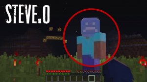 Страшное СУЩЕСТВО Steve.O следило за мной в Моём мире Minecraft! 😱 | Ужасы в Майнкрафте! 😨