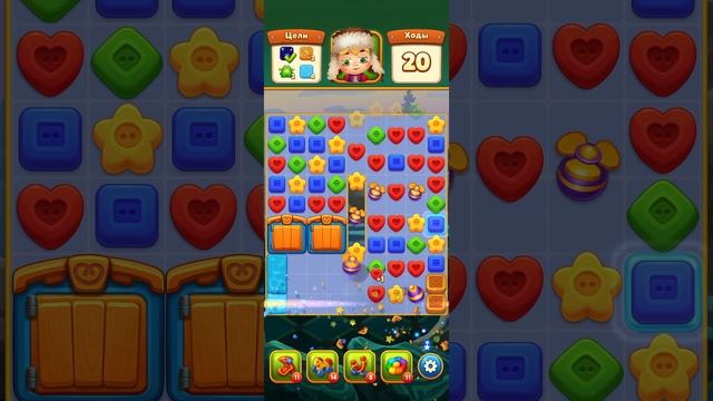 Мир Домовят 160 и 162 уровень три в ряд. Сказочная игра для всей семьи)