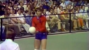 Волейбол. Александр Ермилов форвард №5 в финале Олимпиады СССР vs Польша