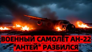 Военный самолёт Ан-22 Антей разбился в Ивановской области