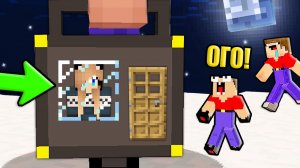 2 НУБА ПОСТРОИЛИ ДОМ В ЧЕМОДАНЕ ДЛЯ ДЕВУШКИ ПРО В МАЙНКРАФТ