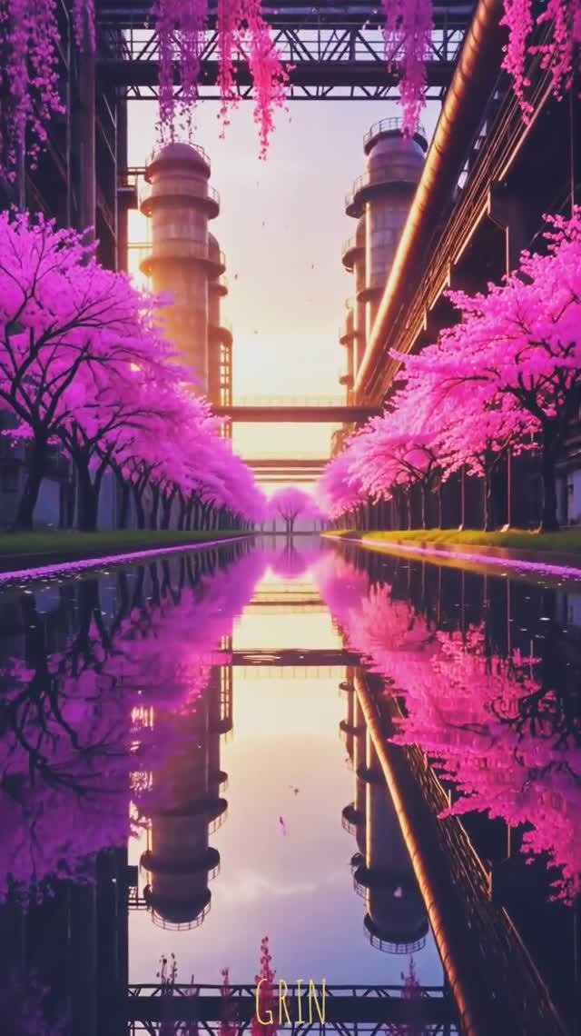 Сталь и цветы...🌸