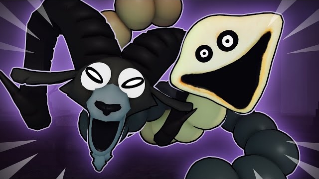 БАРАН ПРЕВРАЩАЕТСЯ В ГОЛОДНОГО ЧЕРВЯ В 99 НОЧЕЙ В ЛЕСУ! Анимация Roblox