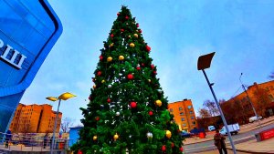 КРАСАВИЦА-ЁЛОЧКА. МОСКВА. СТАНЦИЯ МЕТРО КАШИРСКАЯ. ТРК МОСКВОРЕЧЬЕ. 8 ДЕКАБРЯ 2025 ГОДА.